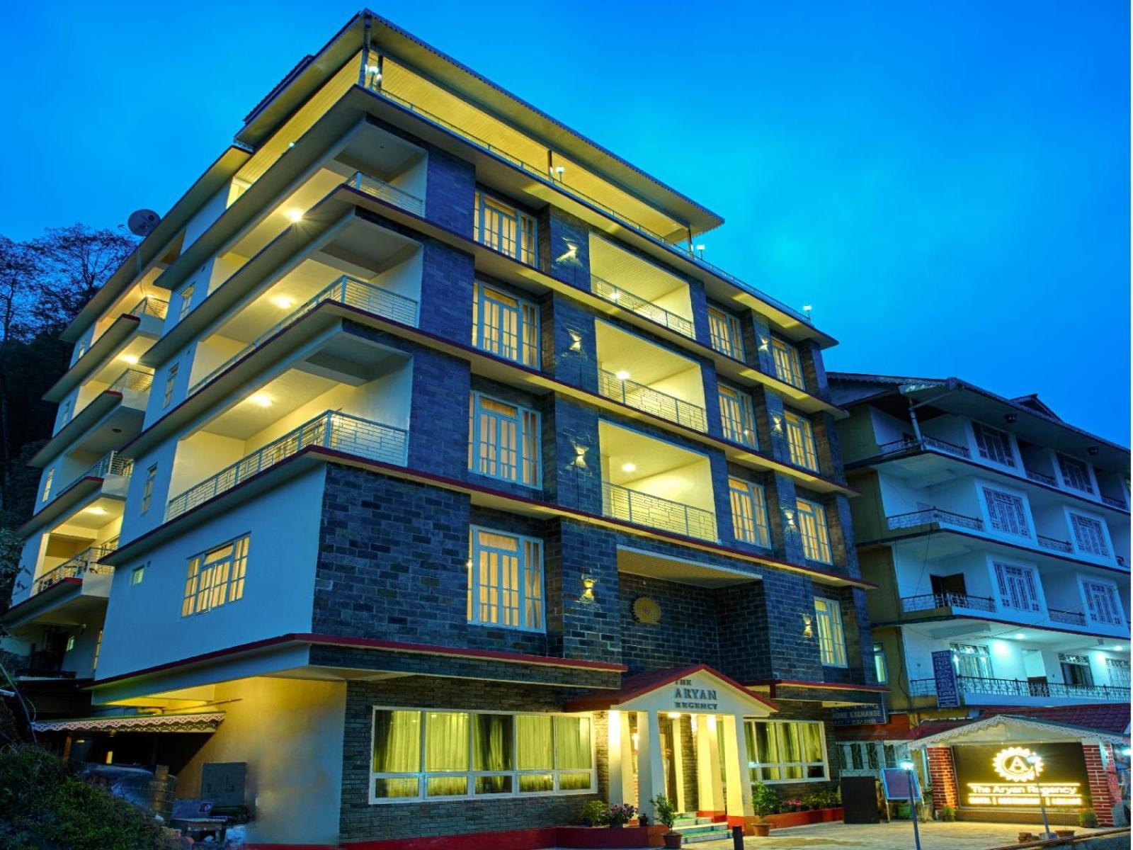 The Aryan Regency Hotel Pelling Eksteriør billede
